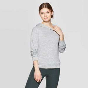 Women's Heather Gray Long Sleeve Cozy Hoodie